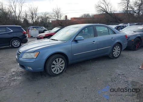 2009 Hyundai Sonata Limited V6 from USA, damaged, VIN 5NPEU46F19H540549